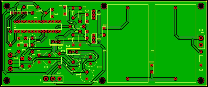 Lowfer transmitter layout