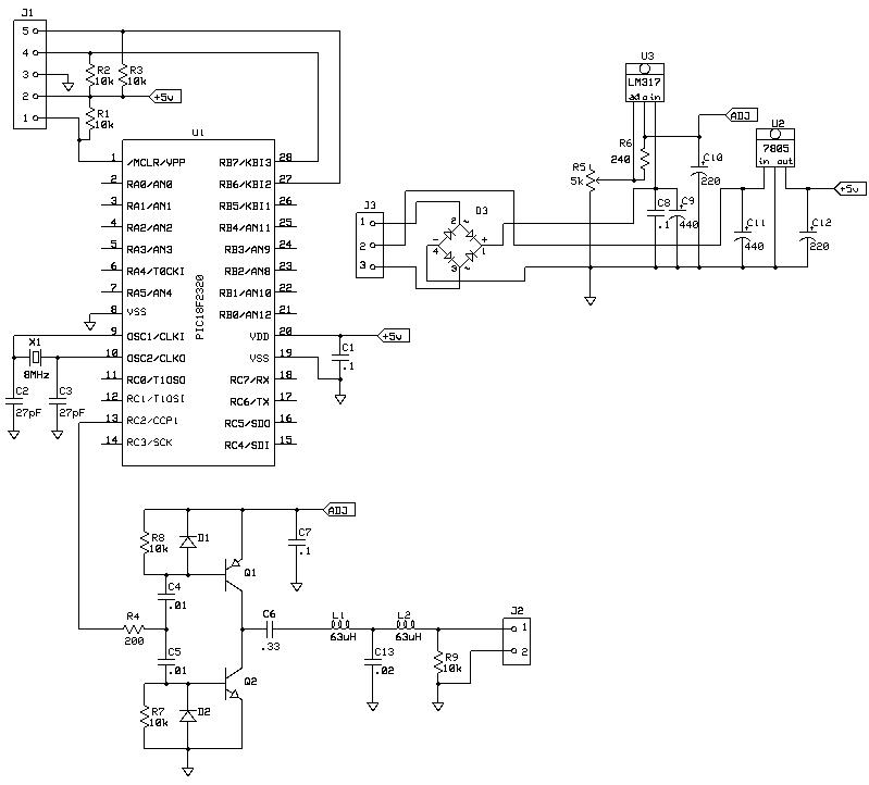 Lowfter transmitter schematic